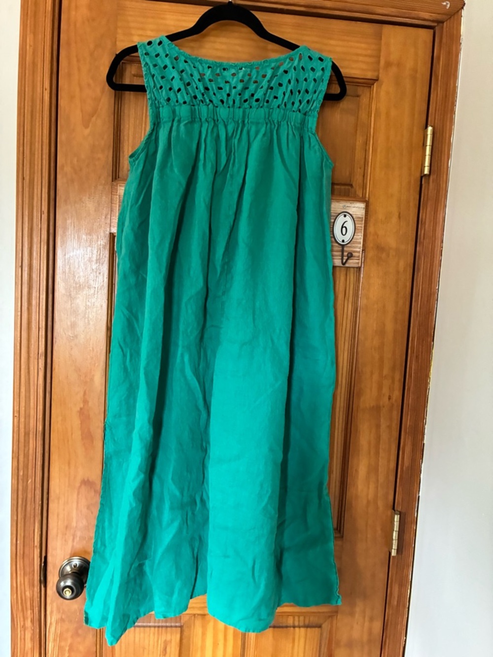 Vintage Allegra Masetti linen sundress - Picture 5 of 8